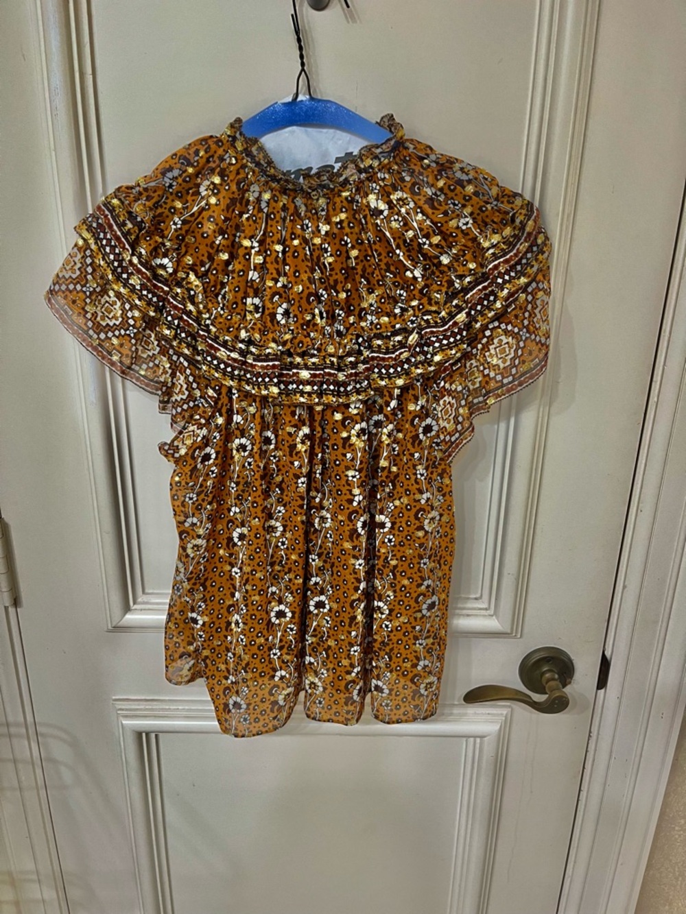 Ulla Johnson "Calista" Silk Blouse. Size 0